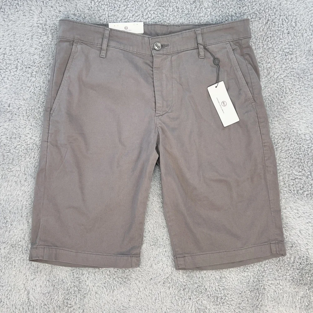 AG Tailored Shorts Mens 30 Beige 11
